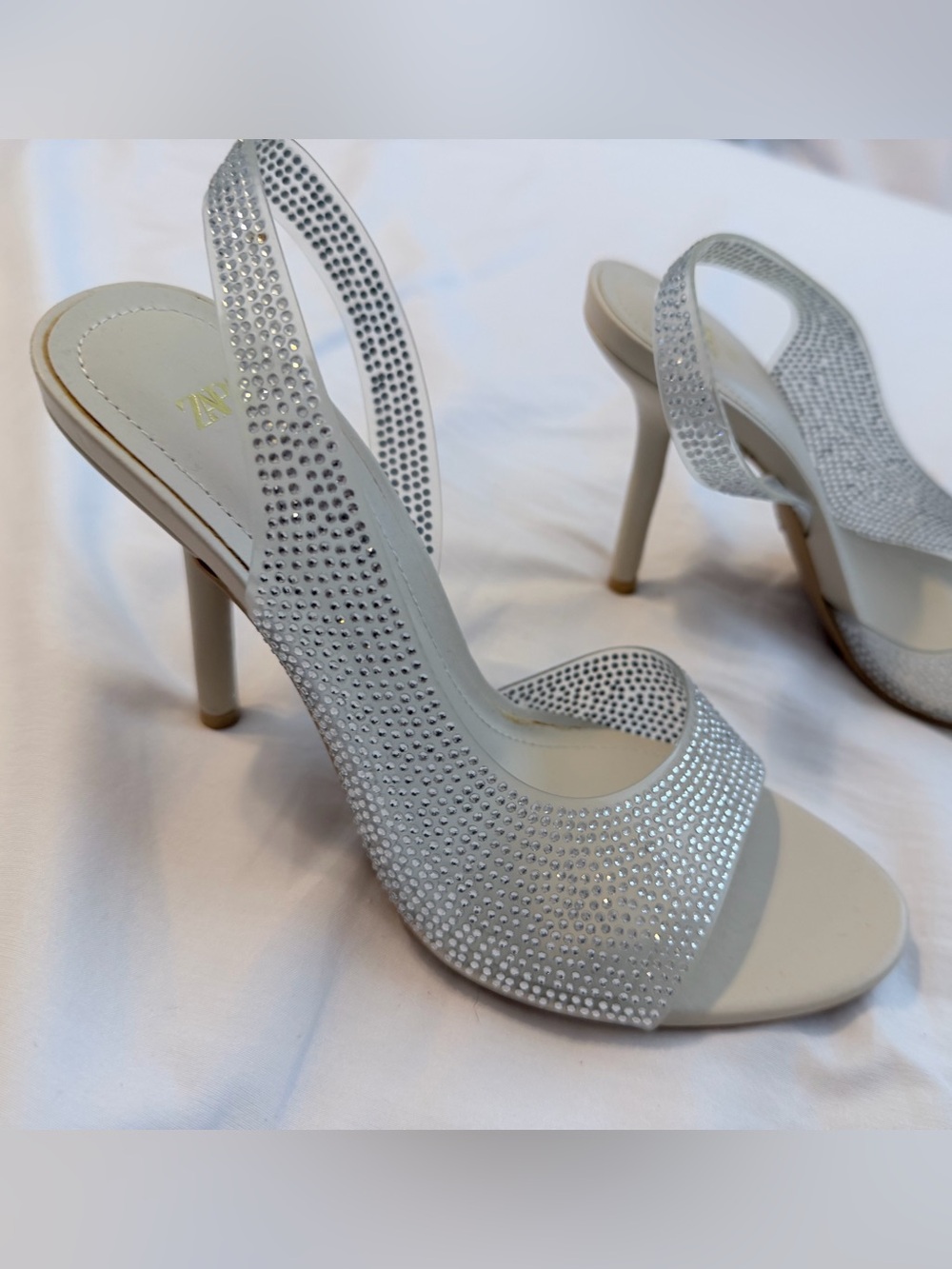 Zara sling back heels